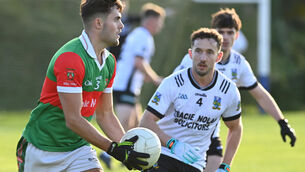 <p>Ballinora's Michael Quirke hit two goals against Fermoy. Picture: Martin Walsh.</p>