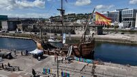 Replica of Columbus' flagship Nao Santa María to visit Cork harbour town 