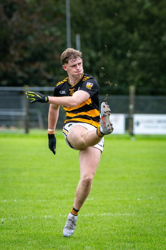 Buttevant’s David Hanlon shoots. Picture: Chani Anderson Buttevant’s David Hanlon shoots. Picture: Chani Anderson