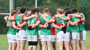 <p>The Ballinora team in a huddle prior to the Fermoy game last Saturday. Picture: John Hannon</p> <p>The Ballinora team in a huddle prior to the Fermoy game last Saturday. Picture: John Hannon</p>