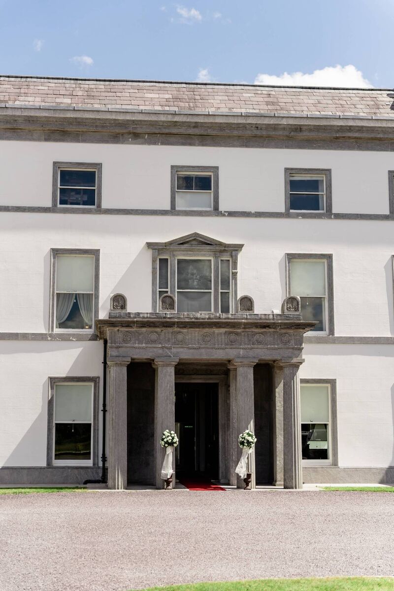 Emma and Shane were wed at Fota House and Gardens. Emma and Shane were wed at Fota House and Gardens.