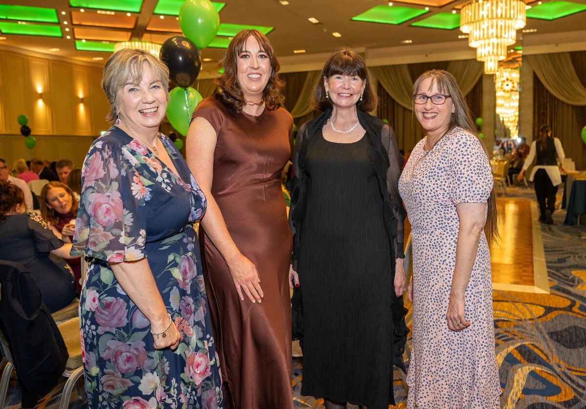 Rebecca O’Donovan, Eimear Madden; CEO Margaret McKiernan and Karen Donovan from the Mercy University Hospital. Rebecca O’Donovan, Eimear Madden; CEO Margaret McKiernan and Karen Donovan from the Mercy University Hospital.