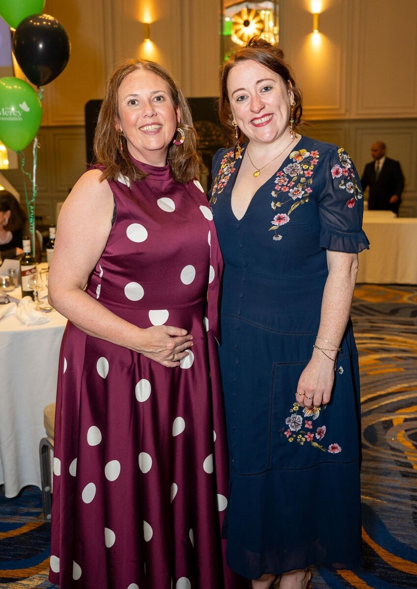 Aideen Black and Alison Lane from the Mercy University Hospital. Aideen Black and Alison Lane from the Mercy University Hospital.