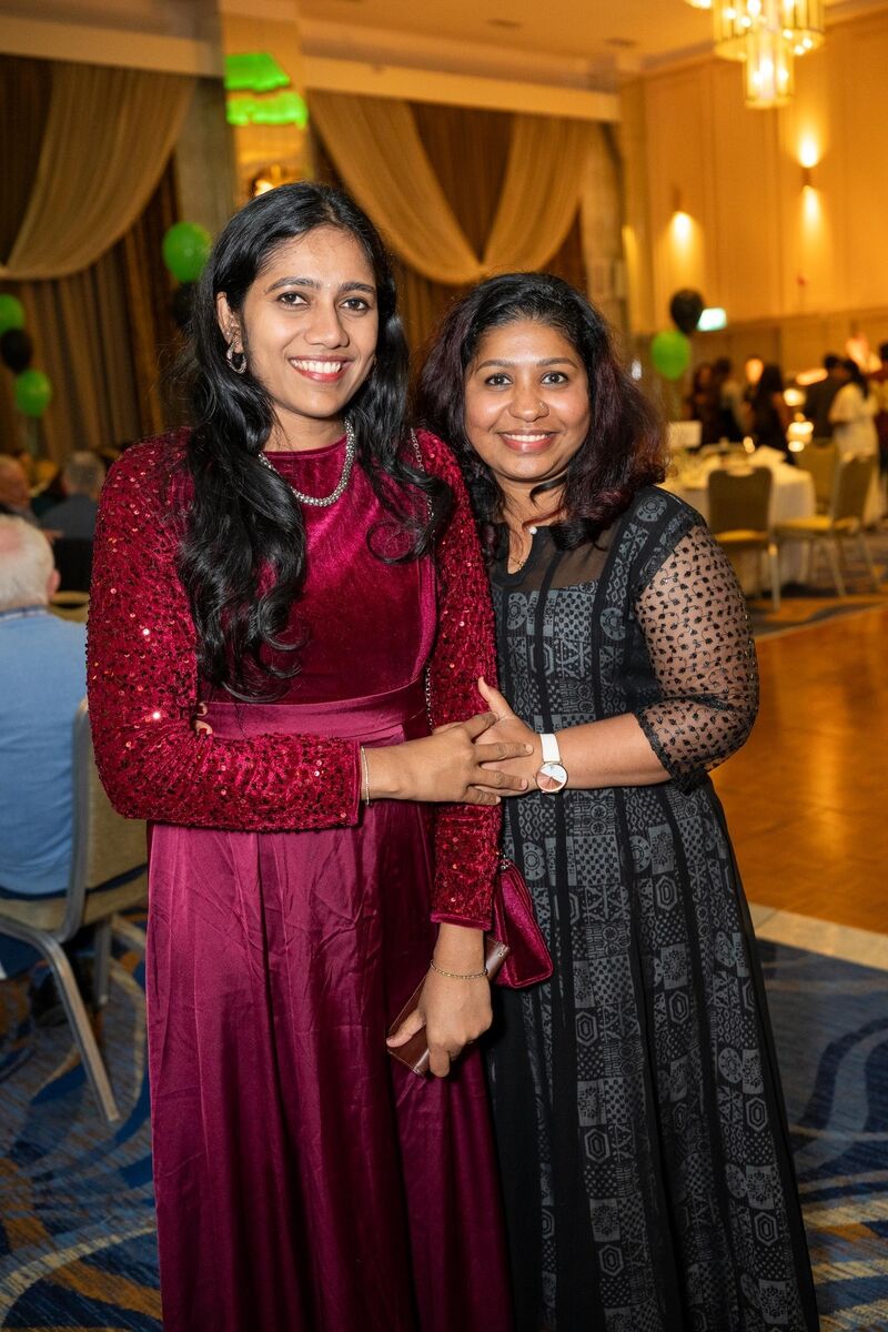 Sangeedha Sudarsan and Bincy Joseph from the Mercy University Hospital. Sangeedha Sudarsan and Bincy Joseph from the Mercy University Hospital.