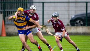 <p>Lisgoold’s John Cronin drives out with possession against Bishopstown. Picture: Chani Anderson</p> <p>Lisgoold’s John Cronin drives out with possession against Bishopstown. Picture: Chani Anderson</p>