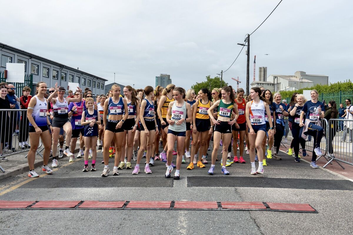 The athletes at the starting line of the 2026 Echo Women’s Mini Marathon: Picture: Chani Anderson The athletes at the starting line of the 2026 Echo Women’s Mini Marathon: Picture: Chani Anderson