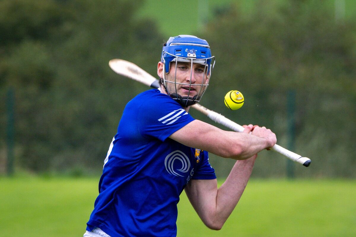 Ballinhassig’s Simon O’Neill fires a point against Watergrasshill. Picture: Chani Anderson Ballinhassig’s Simon O’Neill fires a point against Watergrasshill. Picture: Chani Anderson