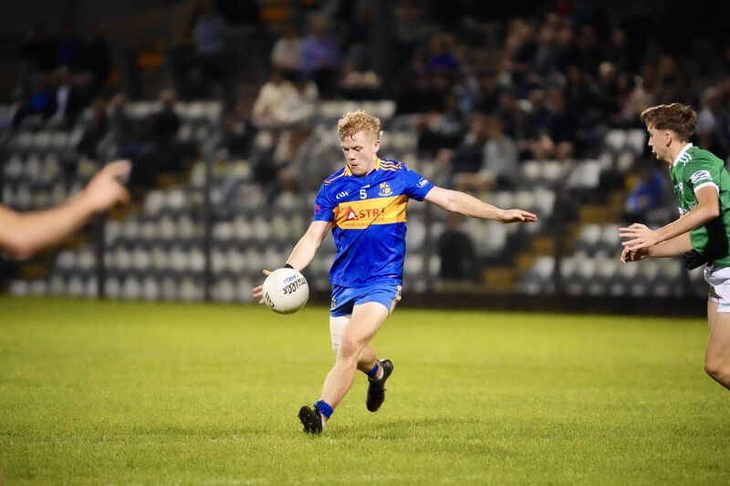Carrigaline’s Diarmaid Ó Beoláin shoots for a point against Ballincollig. Picture: Noel Sweeney Carrigaline’s Diarmaid Ó Beoláin shoots for a point against Ballincollig. Picture: Noel Sweeney