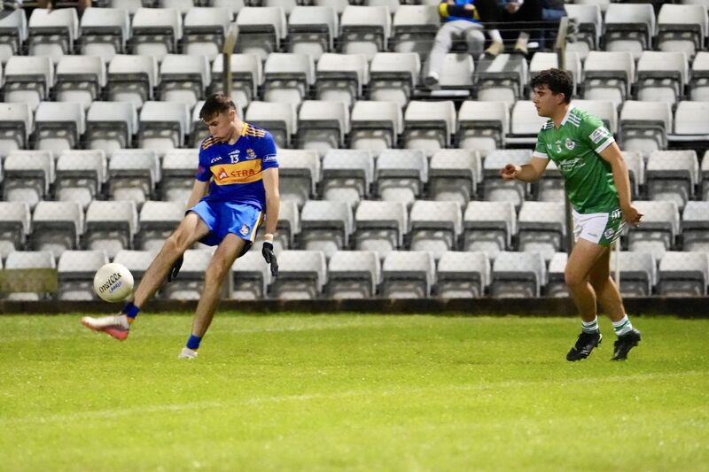 Luke Jordan scores a point for Carrigaline. Picture: Noel Sweeney Luke Jordan scores a point for Carrigaline. Picture: Noel Sweeney