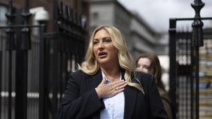 <p>ORDEAL: Nikita Hand speaking to the media last year after the Court of Appeal upheld the verdict against Conor McGregor</p> <p>ORDEAL: Nikita Hand speaking to the media last year after the Court of Appeal upheld the verdict against Conor McGregor</p>