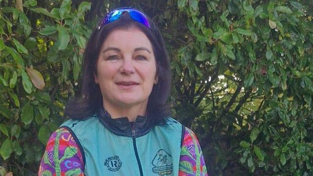 <p>Claire Kenny, who is taking part in the Cork to Paris Cycle 2026 from September 23-29. She joined Carrigdhoun Cycling Club based in Carrigaline to help her prepare for the trek</p>