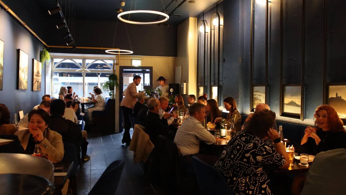 Diners at the official opening of Salty Dog Cork. Diners at the official opening of Salty Dog Cork.