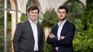<p>Seán Barrett (left), a former electrical engineering student at MTU, and William Hartley, co-founders of ReAble Labs</p> <p>Seán Barrett (left), a former electrical engineering student at MTU, and William Hartley, co-founders of ReAble Labs</p>
