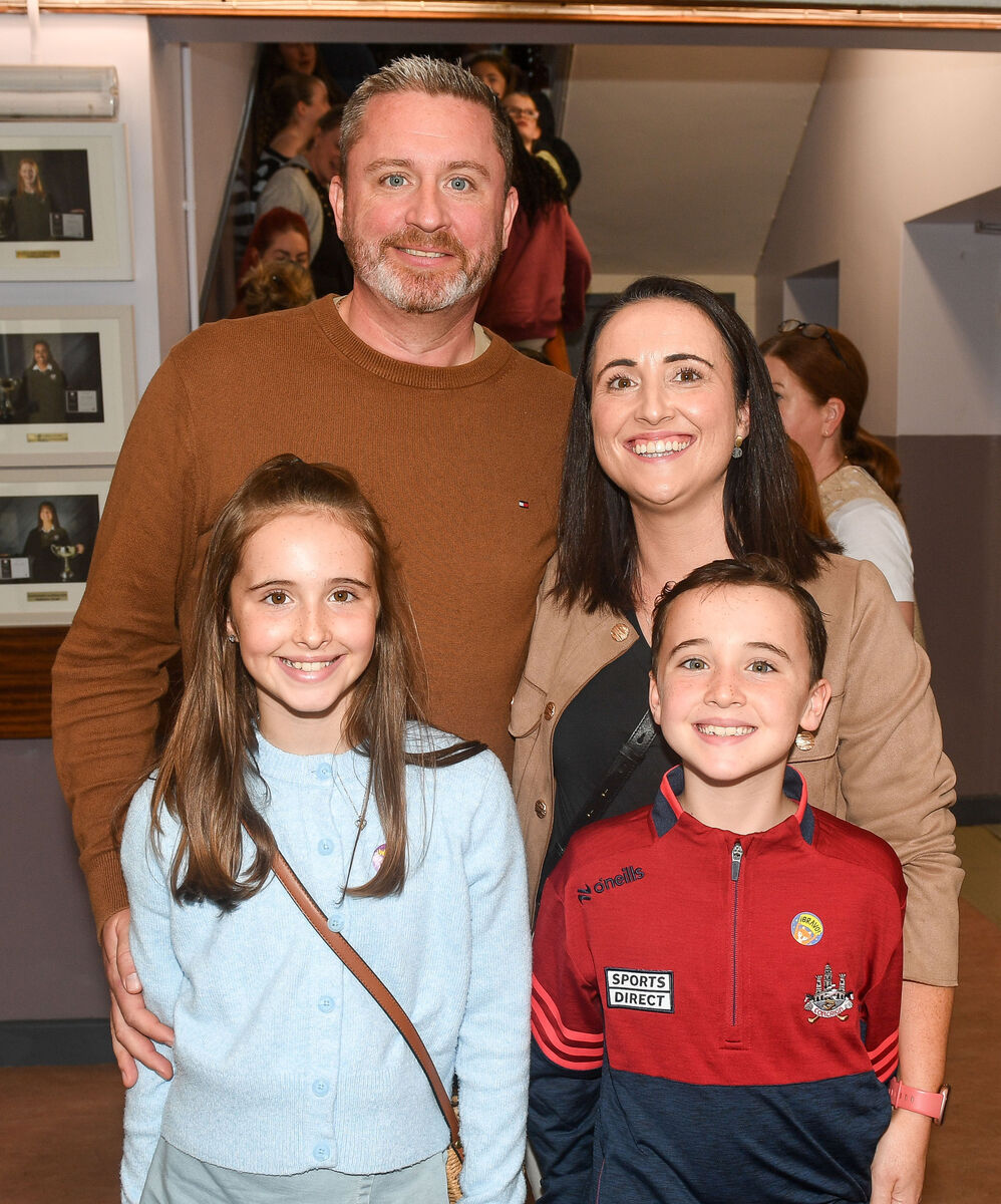 Brian, Lorraine, Caoimhe and Liam Magee. Brian, Lorraine, Caoimhe and Liam Magee.