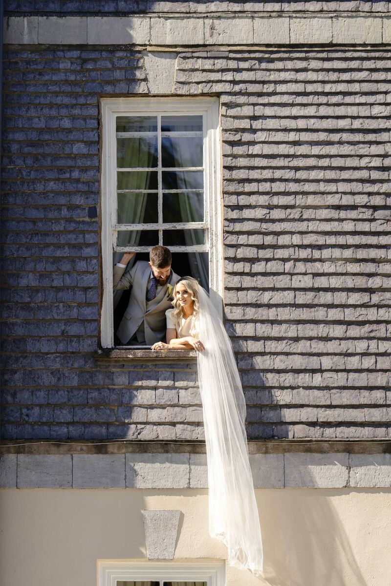 “We were so lucky that with only three weeks’ notice given to our family and friends in the middle of summer that so many were able to join us," the couple said. “We were so lucky that with only three weeks’ notice given to our family and friends in the middle of summer that so many were able to join us," the couple said.