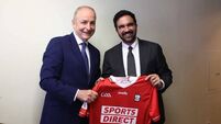 New York mayor reveals knowledge of Cork as he accepts GAA jersey from Taoiseach