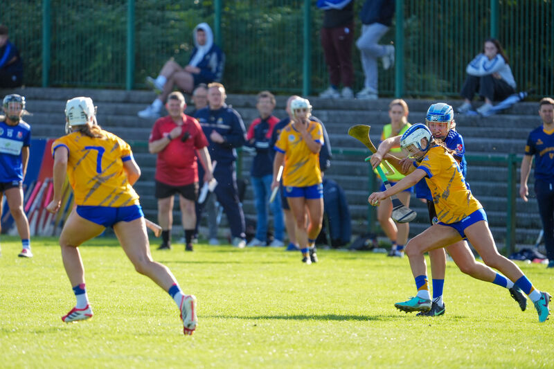  Meabh Cahalane drives out for Barrs against Sars. Picture: Noel Sweeney
