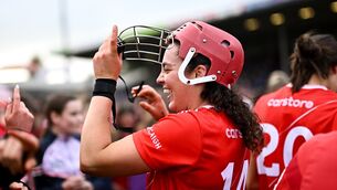 <p>Sorcha McCartan is one of 14 Cork players nominated for PwC Camogie All-Star Awards. She is also nominated for the PwC GPA Camogie Player of the Year award, along with previous winner, Laura Hayes. Picture: Piaras Ó Mídheach/Sportsfile</p>