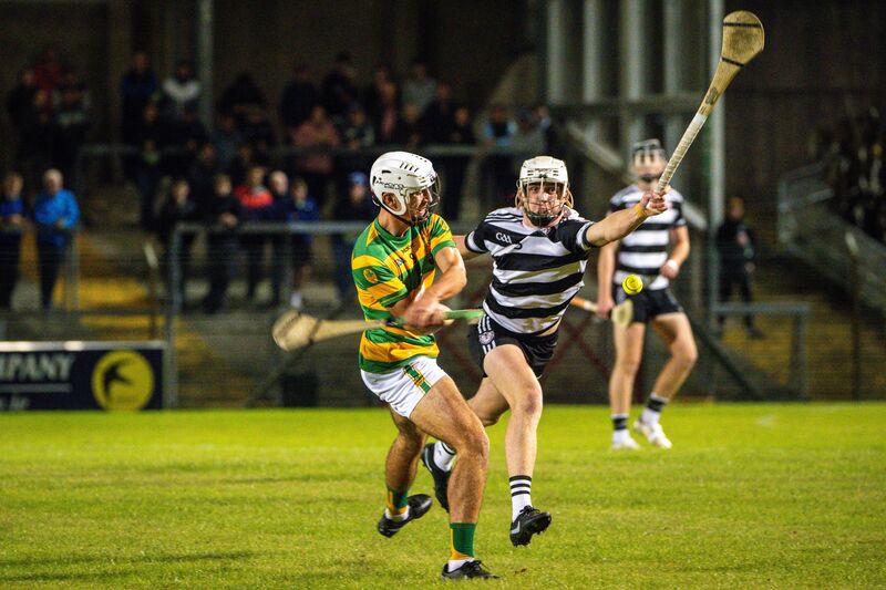 Echo Sport: EE: John McHale : 28/09/26: GAA: P1MHC final Blackrock v Midleton in Pairc Ui Rinn: Blackrock’s Kevin Long is blocked by Midleton’s Braden Dunlea: Picture: Chani Anderson Echo Sport: EE: John McHale : 28/09/26: GAA: P1MHC final Blackrock v Midleton in Pairc Ui Rinn: Blackrock’s Kevin Long is blocked by Midleton’s Braden Dunlea: Picture: Chani Anderson