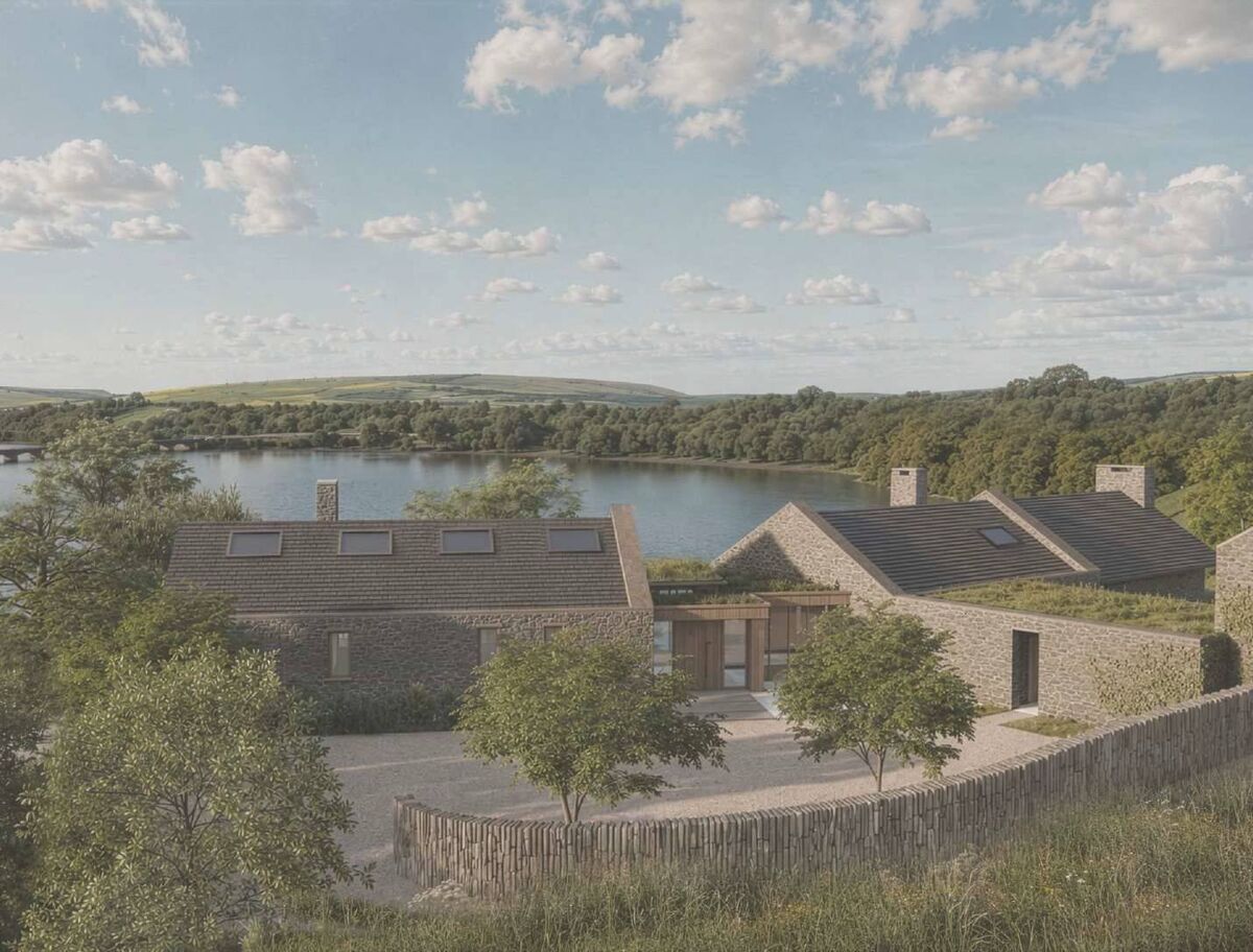 The planned home at Ringfinnan, Kinsale, Co. Cork. The planned home at Ringfinnan, Kinsale, Co. Cork.