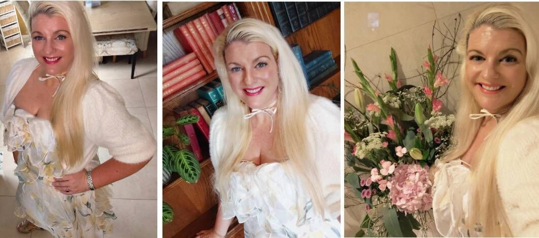 Emer O’Callaghan at Hayfield Manor, Cork, wearing a Dress from Ruby Rouge Boutique, cardigan from Brown Thomas, Cork. Emer’s make-up is Master Colors Paris, available from Emerald Beauty Clinic, 021 4365949. Appointments only, postage options available Emer O’Callaghan at Hayfield Manor, Cork, wearing a Dress from Ruby Rouge Boutique, cardigan from Brown Thomas, Cork. Emer’s make-up is Master Colors Paris, available from Emerald Beauty Clinic, 021 4365949. Appointments only, postage options available