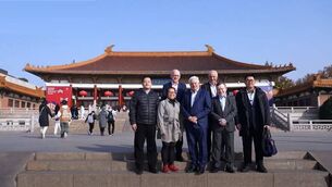 <p>Cllr Frank O'Flynn during his time in China as Cork County Mayor, in 2024.</p> <p>Cllr Frank O'Flynn during his time in China as Cork County Mayor, in 2024.</p>