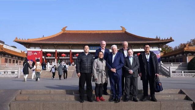 <p>Cllr Frank O'Flynn during his time in China as Cork County Mayor, in 2024.</p> <p>Cllr Frank O'Flynn during his time in China as Cork County Mayor, in 2024.</p>