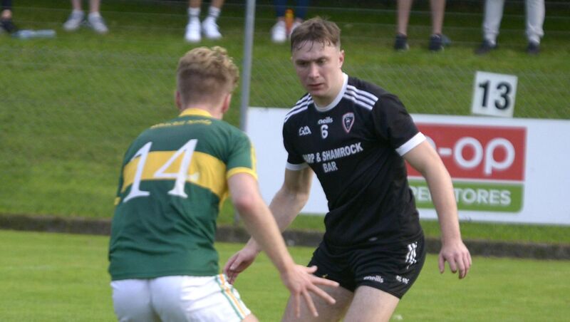 Seán Meehan in action for Kiskeam against St Michael's. Picture: Denis Boyle Seán Meehan in action for Kiskeam against St Michael's. Picture: Denis Boyle