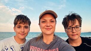 <p>Violeta Keretic, from Cloyne, with her twin sons. She says her family have been a source of strength.</p> <p>Violeta Keretic, from Cloyne, with her twin sons. She says her family have been a source of strength.</p>