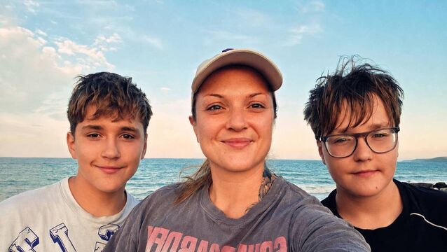 <p>Violeta Keretic, from Cloyne, with her twin sons. She says her family have been a source of strength.</p> <p>Violeta Keretic, from Cloyne, with her twin sons. She says her family have been a source of strength.</p>