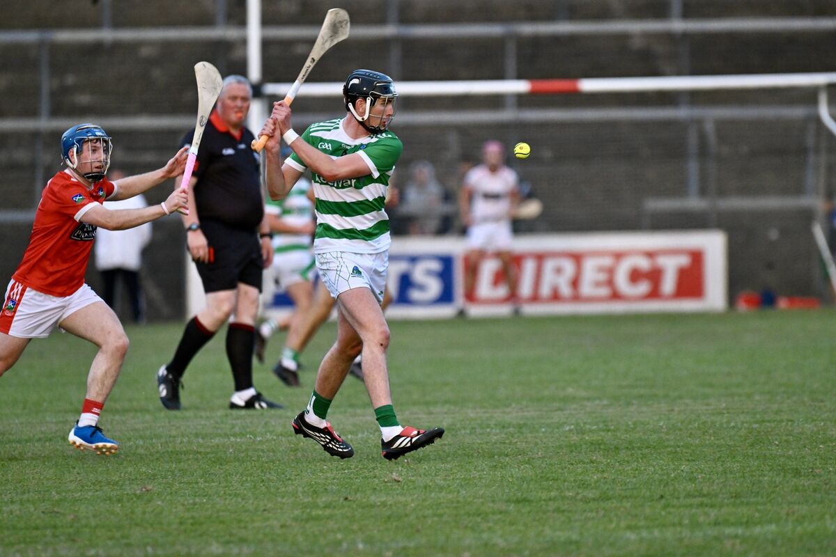 Eoin Guinane launches a delivery during Valley Rovers' victory over Kilworth. Picture: Larry Cummins Eoin Guinane launches a delivery during Valley Rovers' victory over Kilworth. Picture: Larry Cummins