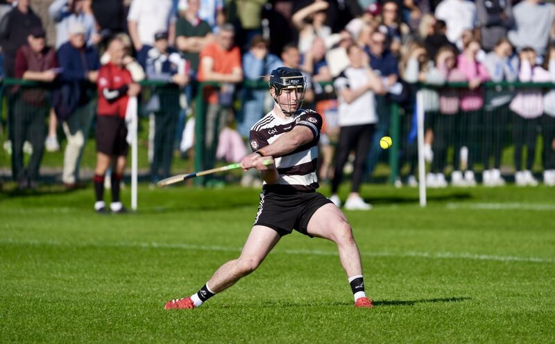 Aaron Mulcahy takes a free for Midleton. Picture: Noel Sweeney Aaron Mulcahy takes a free for Midleton. Picture: Noel Sweeney