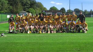 <p>The Na Pa Piarsaigh junior hurling team who beat Passage at Ballinlough on penalties.</p> <p>The Na Pa Piarsaigh junior hurling team who beat Passage at Ballinlough on penalties.</p>