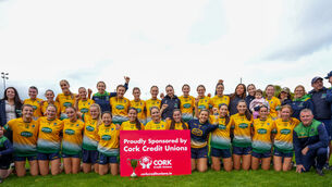 <p> Joy for Glanmire after their win over Clonakilty in the Senior B final at MTU. Picture: Noel Sweeney</p> <p> Joy for Glanmire after their win over Clonakilty in the Senior B final at MTU. Picture: Noel Sweeney</p>