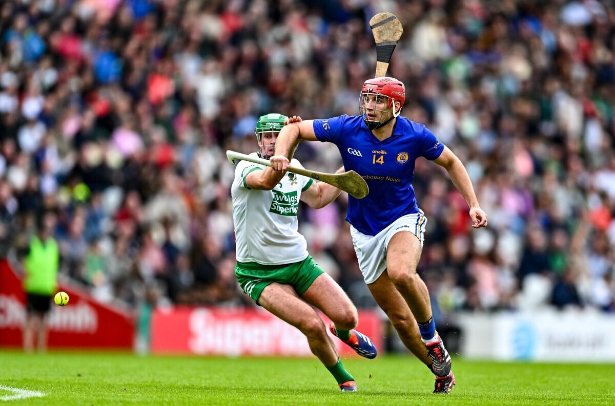 St Finbarr's Brian Hayes bursts past Kanturk defender Darren Browne. Picture: Tyler Miller/Sportsfile St Finbarr's Brian Hayes bursts past Kanturk defender Darren Browne. Picture: Tyler Miller/Sportsfile