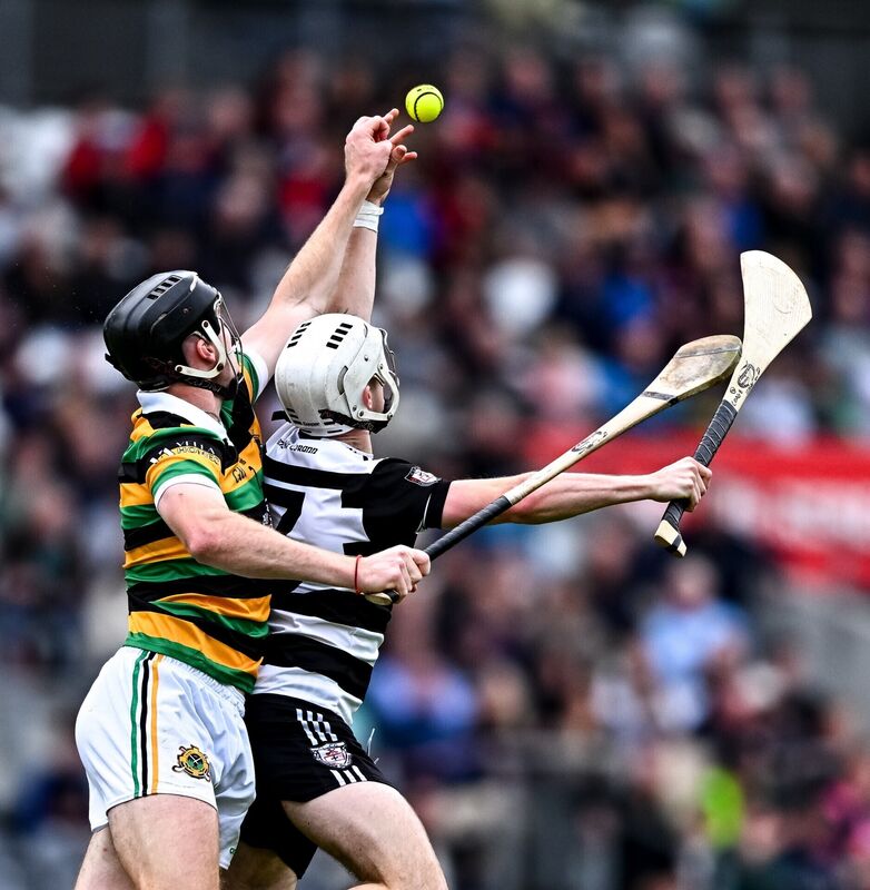 Paul Connaughton of Midleton in action against Eoin Downey of Glen Rovers. Picture: Tyler Miller/Sportsfile Paul Connaughton of Midleton in action against Eoin Downey of Glen Rovers. Picture: Tyler Miller/Sportsfile