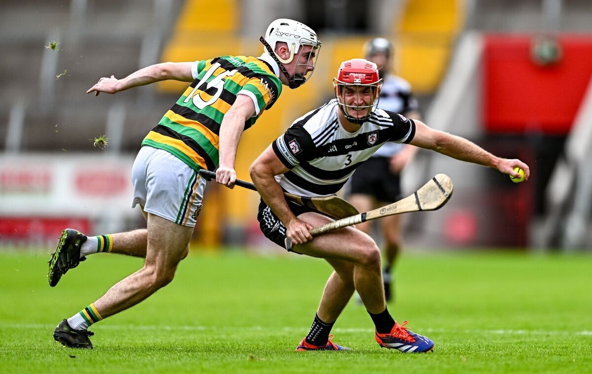 Eoin Moloney of Midleton breaks out past Eoin O'Leary of Glen Rovers. Picture: Tyler Miller/Sportsfile Eoin Moloney of Midleton breaks out past Eoin O'Leary of Glen Rovers. Picture: Tyler Miller/Sportsfile