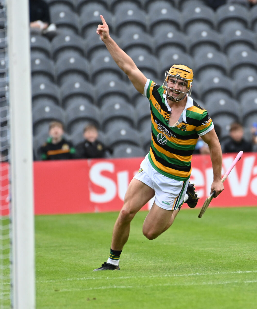 Glen Rovers' Micheál Mullins raised two green flags against Midleton. Picture: Eddie O'Hare Glen Rovers' Micheál Mullins raised two green flags against Midleton. Picture: Eddie O'Hare