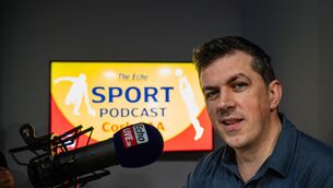 <p>Hurling expert Denis Hurley in The Echo Podcast Studio. Picture: Chani Anderson</p> <p>Hurling expert Denis Hurley in The Echo Podcast Studio. Picture: Chani Anderson</p>