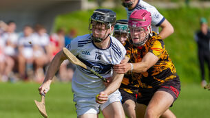 <p>Coláiste Choilm’s Donagh Conway in action. Picture: Noel Sweeney</p> <p>Coláiste Choilm’s Donagh Conway in action. Picture: Noel Sweeney</p>