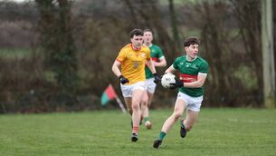 <p>Dan Darragh in action for Clonakilty against Éire Óg. Picture: Gary Moult, Cork Sports Photography</p> <p>Dan Darragh in action for Clonakilty against Éire Óg. Picture: Gary Moult, Cork Sports Photography</p>