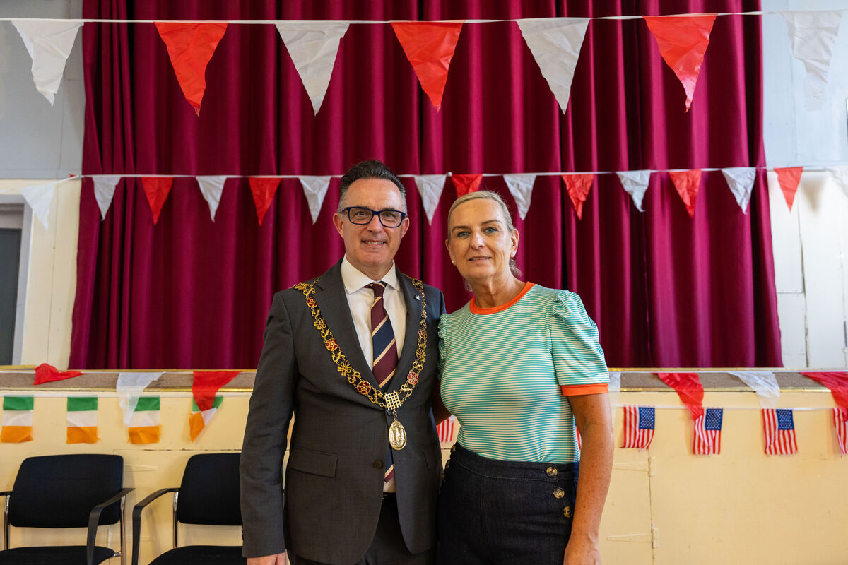 Lord Mayor of Cork councillor Damian Boylan and Liona Coleman at the launch of the film. Picture: Noel Sweeney