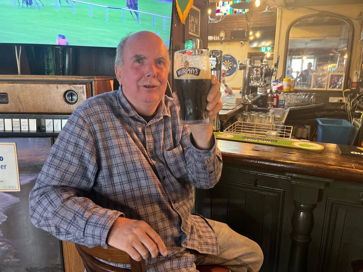 Philip Meehan raises a glass to Budget 2027. Picture: Donal O'Keeffe Philip Meehan raises a glass to Budget 2027. Picture: Donal O'Keeffe
