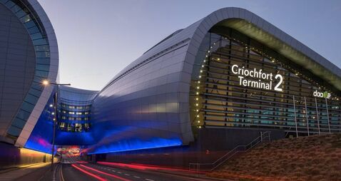 Dublin,Airport,Terminal,2.,Dublin,,Ireland.,March,2017