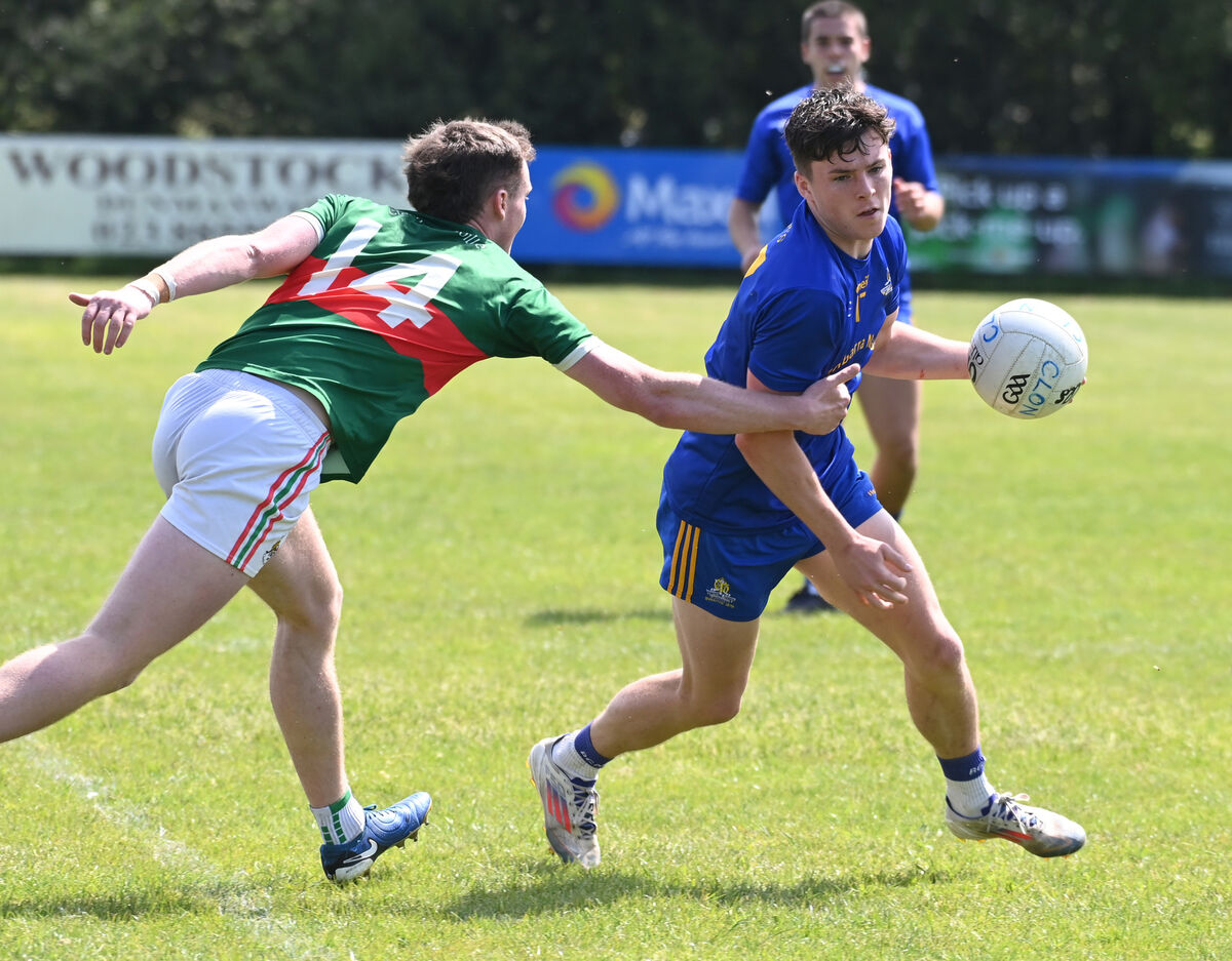 St Finbarr's John Wigginton-Barrett in action against Clonakilty. Picture: Eddie O'Hare St Finbarr's John Wigginton-Barrett in action against Clonakilty. Picture: Eddie O'Hare