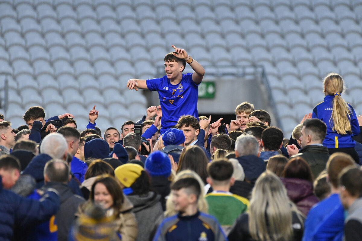 John Wigginton-Barrett of St Finbarr's celebrates after their win in the McCarthy Insurance Group Premier SFC final in 2025. Picture: Dan Linehan John Wigginton-Barrett of St Finbarr's celebrates after their win in the McCarthy Insurance Group Premier SFC final in 2025. Picture: Dan Linehan