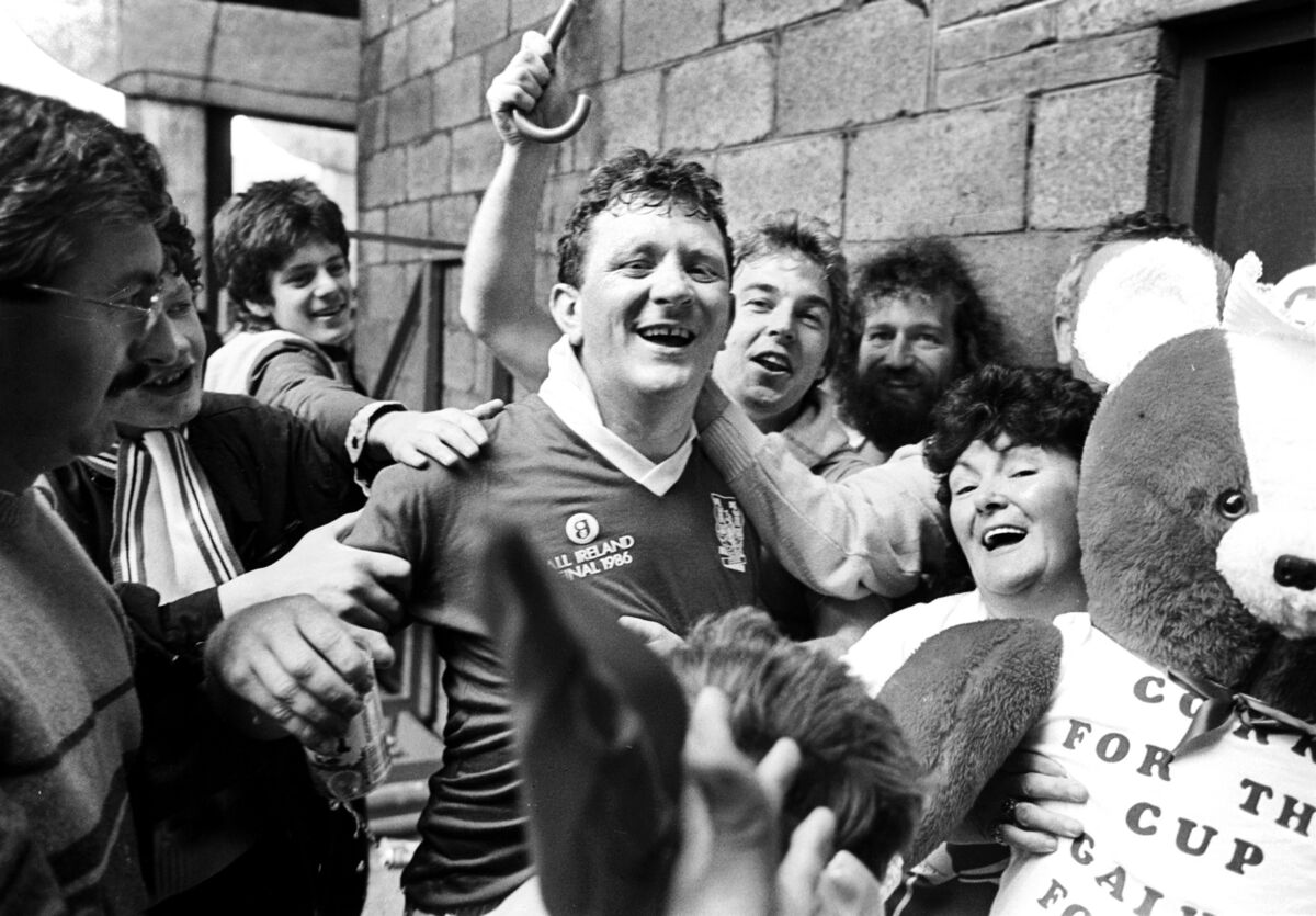Johnny Crowley is mobbed by supporters at Croke Park. Johnny Crowley is mobbed by supporters at Croke Park.