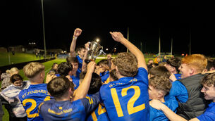 <p> Joy for St Finbarr's. Picture: Noel Sweeney</p> <p> Joy for St Finbarr's. Picture: Noel Sweeney</p>