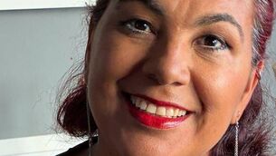<p>Maria-Victoria Moore, the artist behind the art exhibition in St Peters in North Main Street, Cork - 'Someone is always watching'</p> <p>Maria-Victoria Moore, the artist behind the art exhibition in St Peters in North Main Street, Cork - 'Someone is always watching'</p>