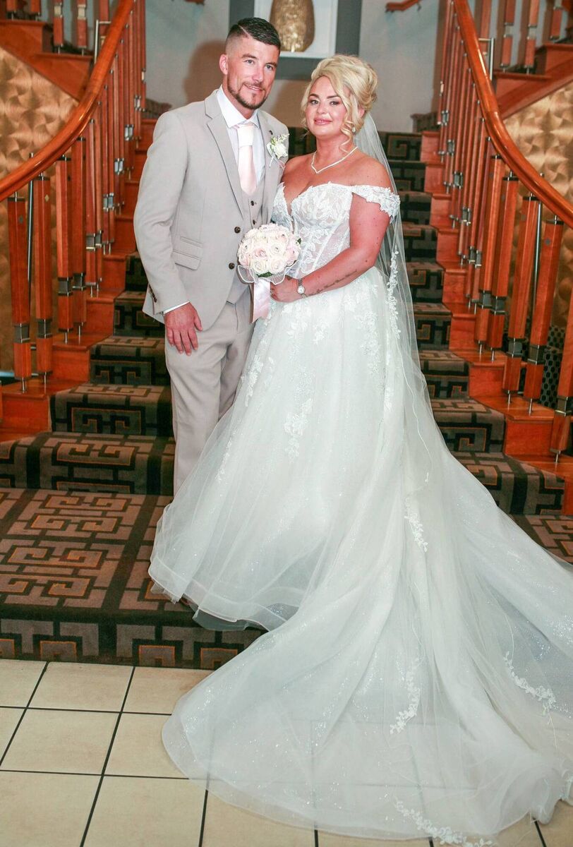 Cynthia and Kieran actually first met as teens, but their paths didn't cross again until they worked together. Pictures: Paul Hurley. 